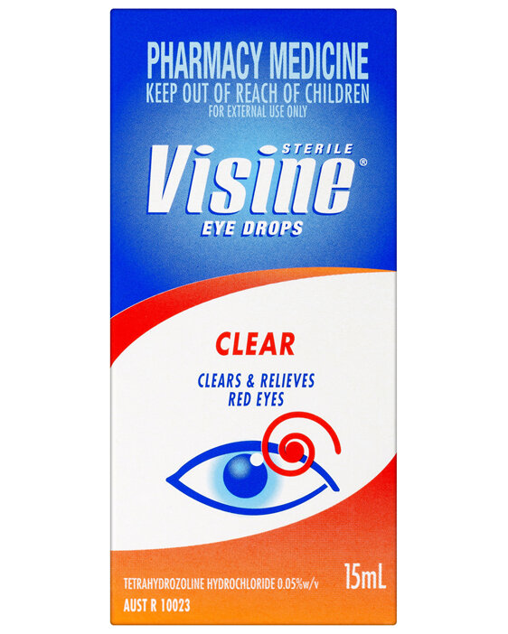 Visine Clear Eye Drops 15mL