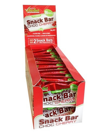 Vita Diet  Choc Cherry Snack Bar - 24 Box