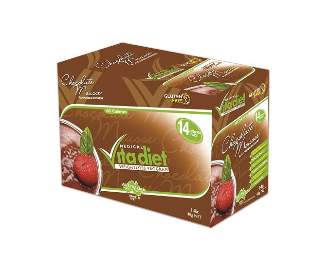 Vita Diet  Chocolate Mousse Dessert - 14 Pack