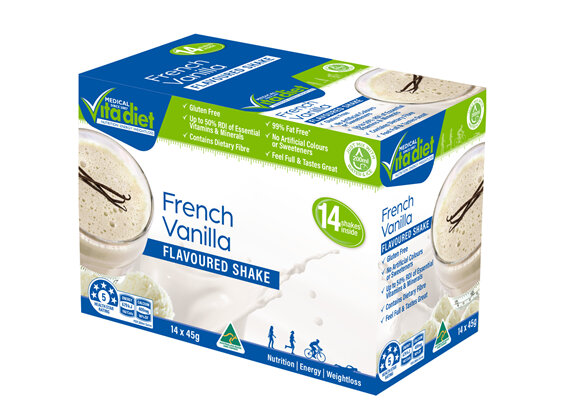 Vita Diet - French Vanilla Shake - 14 Pack