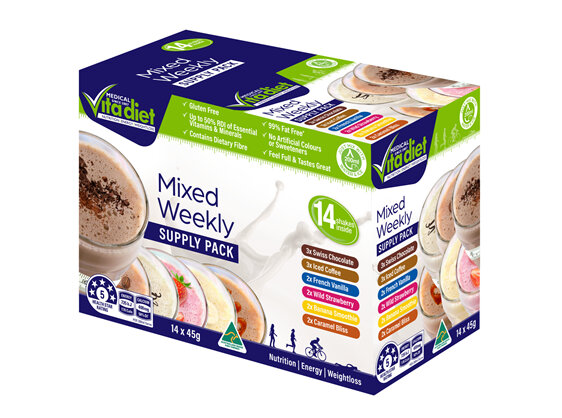 Vita Diet - Mixed Weekly Shakes - 14 Pack