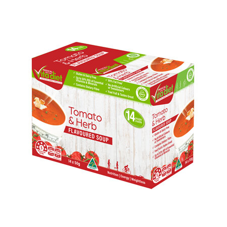 Vita Diet - Tomato & Herb Soup - 14 Pack