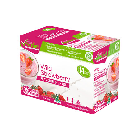 Vita Diet - Wild Strawberry Shake - 14 Pack