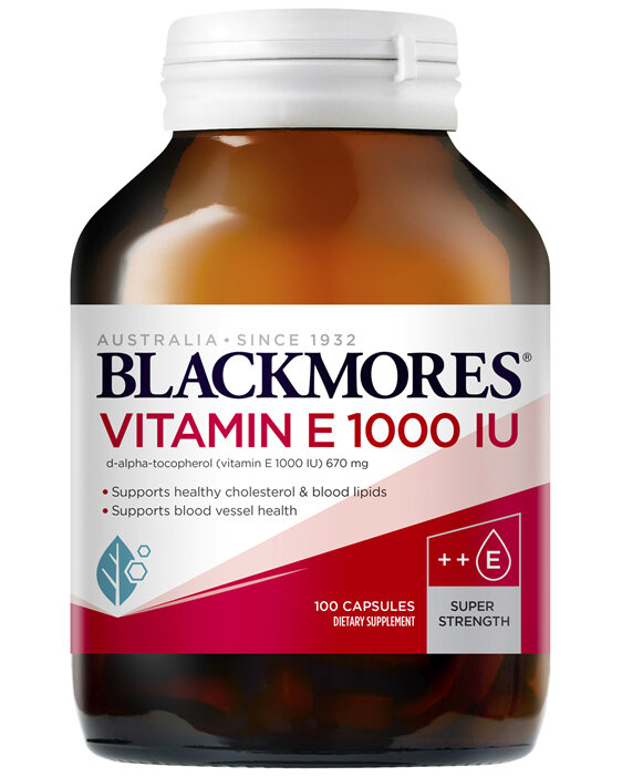 Vitamin E 1000 IU 100s