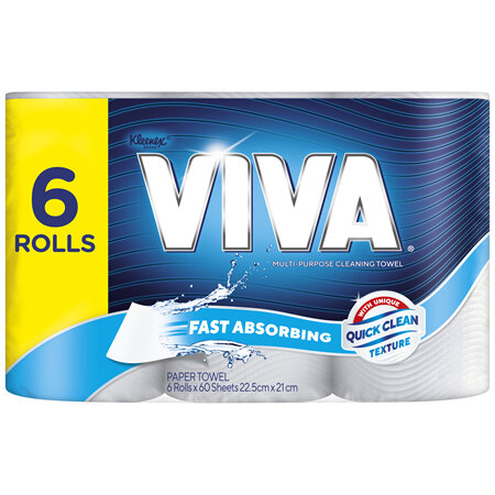 VIVA Paper Towels 6 Pack