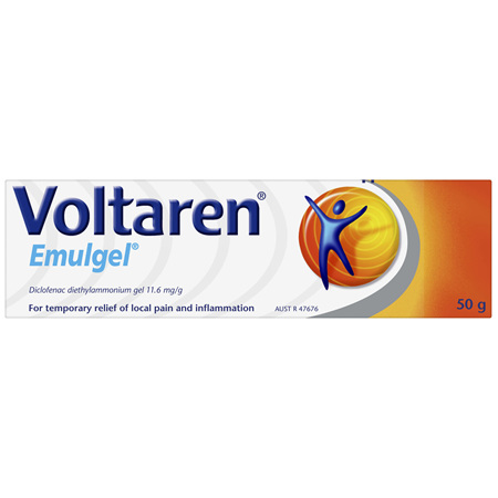 Voltaren Emulgel, Muscle and Back Pain Relief 50 g