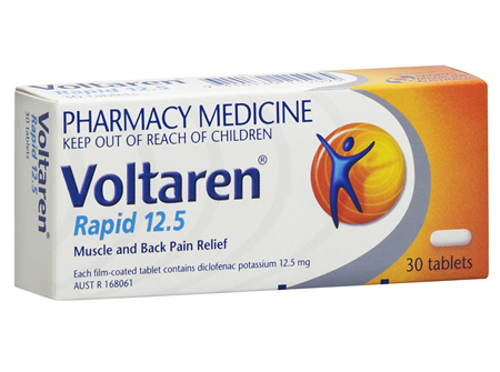Voltaren Rapid 12.5mg Tablets 30's