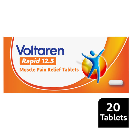 Voltaren Rapid 12.5mg Tablets 20s