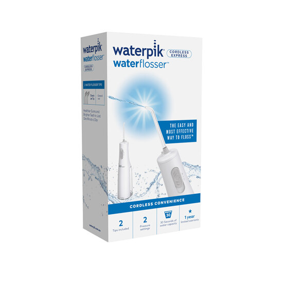Waterpik Waterflosser Cordless Express White