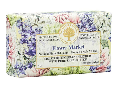 Wavertree & London Flower Market Soap Bar 200g