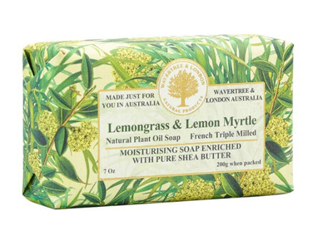 Wavertree & London Lemongrass & Lemon Myrtle Soap Bar 200g