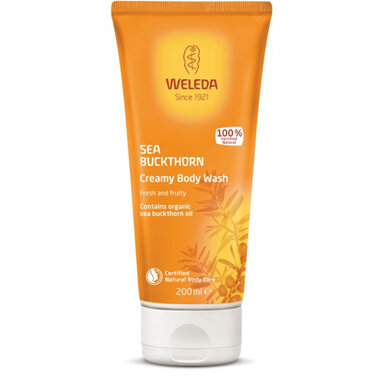 WELEDA Sea Buckthorn Creamy Body Wash 200ml