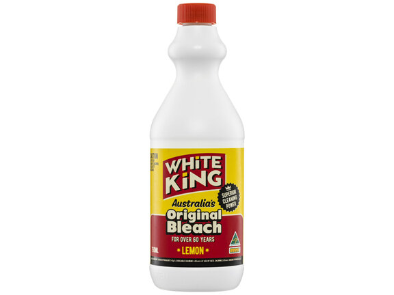 White King Original Bleach Lemon 750mL