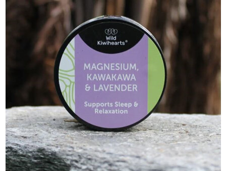 Wild Kiwihearts Magnesium & Kawakawa & Lavender Cream 150ml