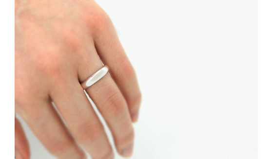 Wilshi Secret Proposal Ring on Hand