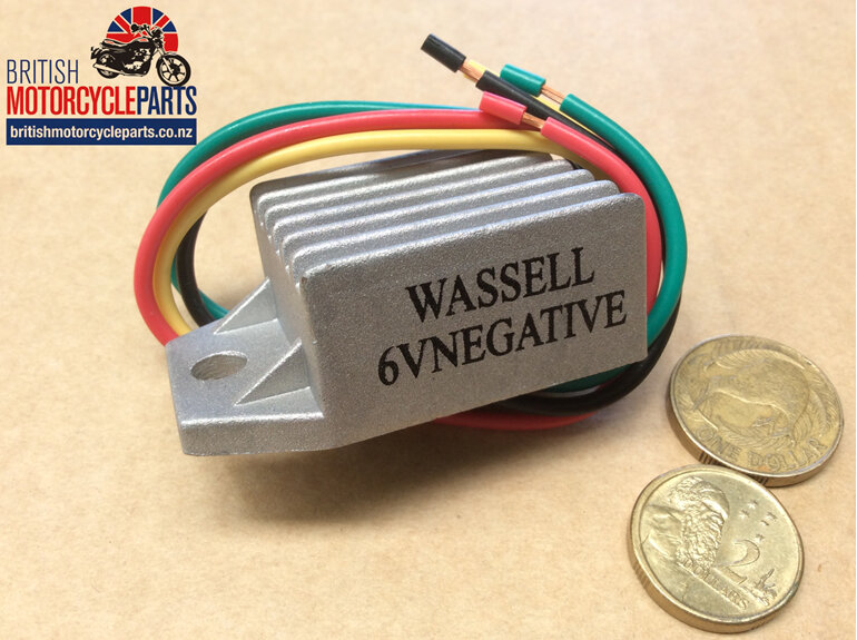 WW10221N Solid State 6V Negative Earth DC Regulator - British Motorcycle Parts