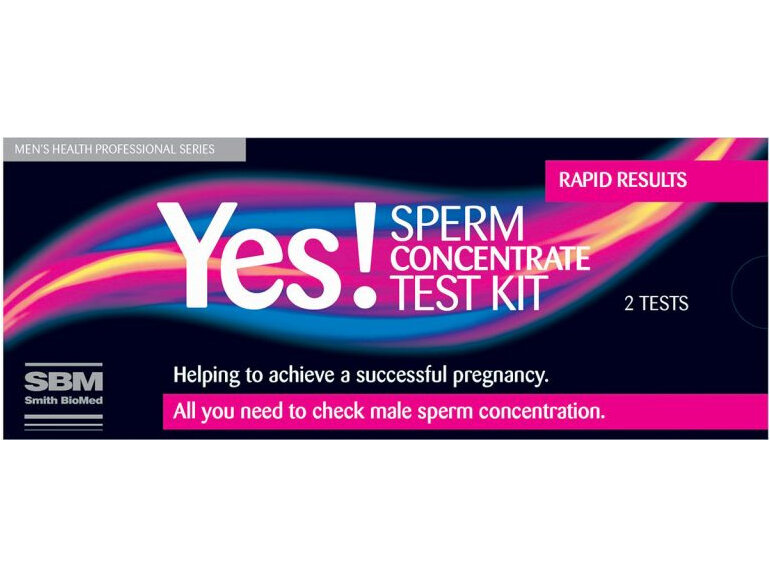 Yes! Sperm Concentrate Test Kit